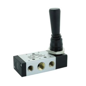 VALVULA 5/2 DE PALANCA (COLA DE RATON)