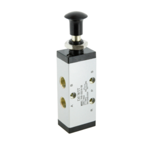 VALVULA PUSH-PULL,5/2, 1/4