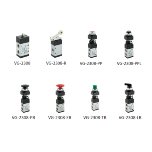 VALVULA NEUMATICA 3/2 VIAS DE 1/4"